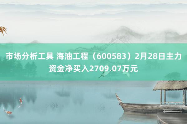 市场分析工具 海油工程（600583）2月28日主力资金净买入2709.07万元